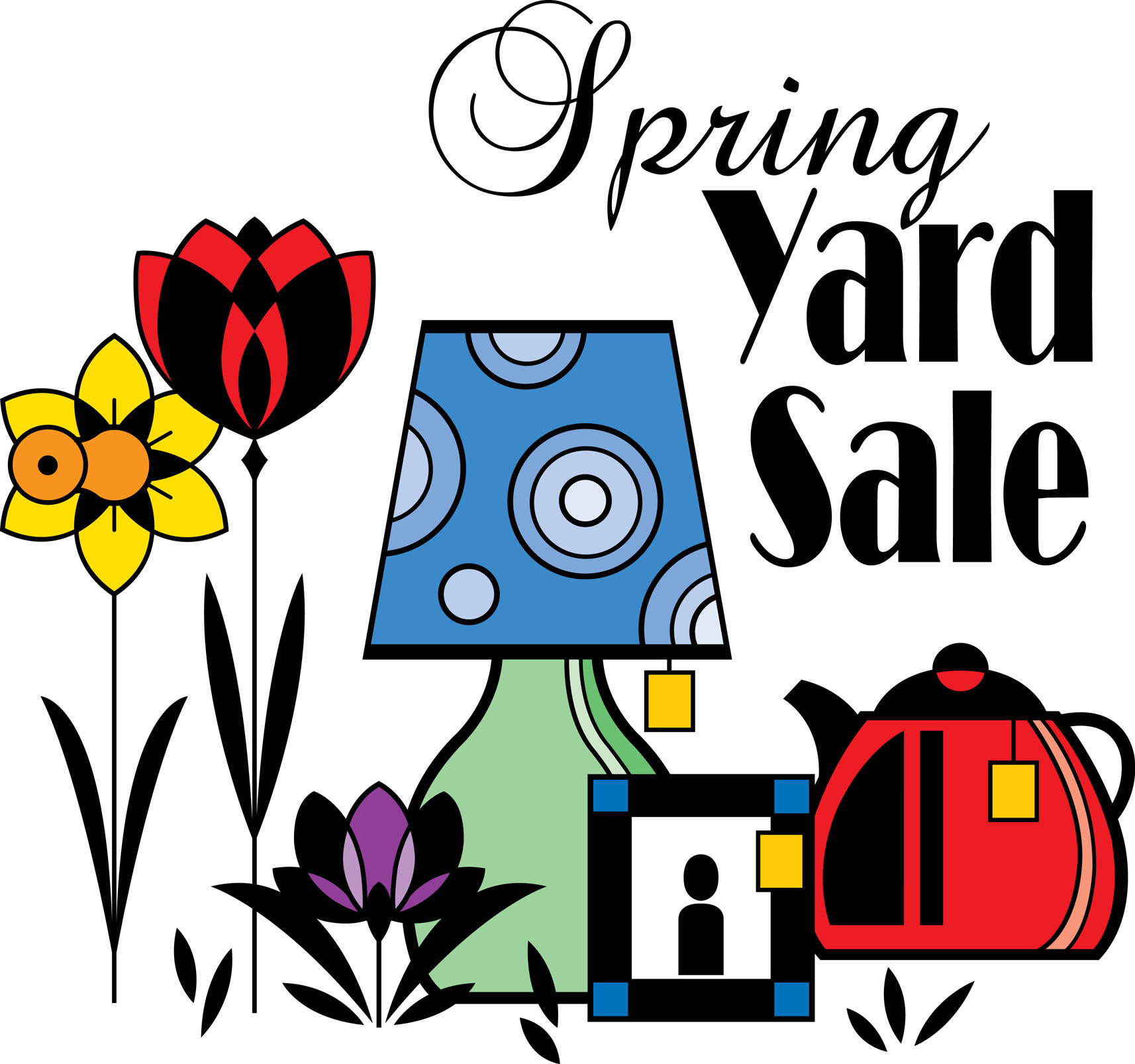 yard sale sign